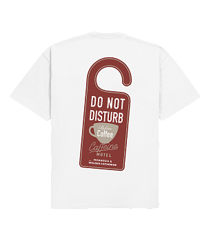Футболка MEDOOZA "Просьба не беспокоить / Do not Disturb" (белый) 