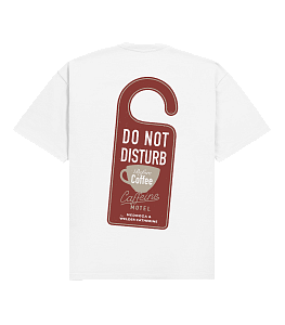 Футболка MEDOOZA "Просьба не беспокоить / Do not Disturb" (белый) 