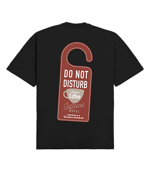 Футболка MEDOOZA "Просьба не беспокоить / Do not Disturb" (чёрный) 