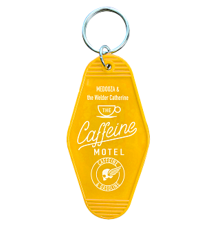Брелок MEDOOZA "Ключ от мотеля / Motel Key" (жёлтый)