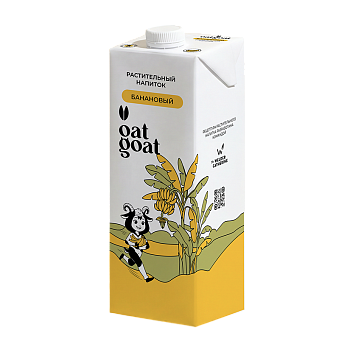 Банановое "молоко" OatGoat (4 шт)