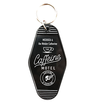 Брелок MEDOOZA "Ключ от мотеля / Motel Key" (чёрный)